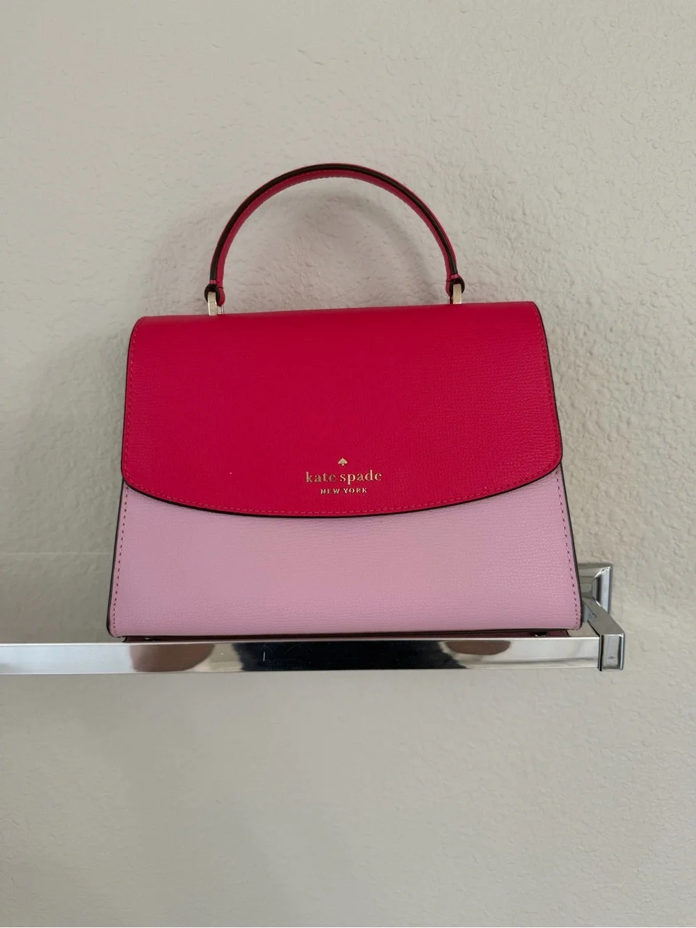 Kate spade Two-Tone Pink Top-Handle Satchel
